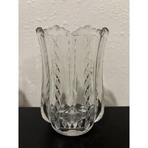 Antique EAPG Duncan Miller Diamond Ridge Celery Vase